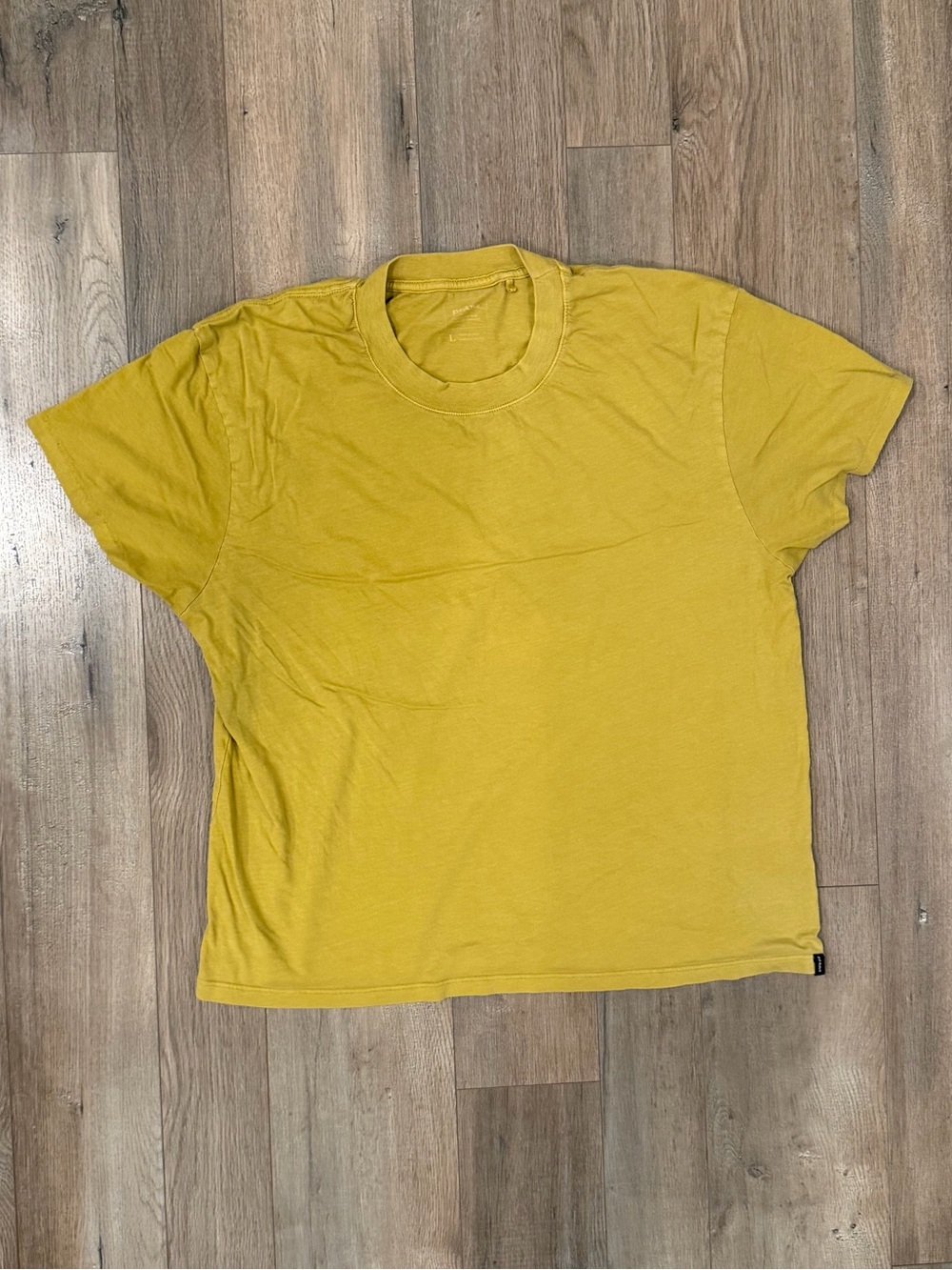 Prana Short Sleeve Crew Tee - Mustard